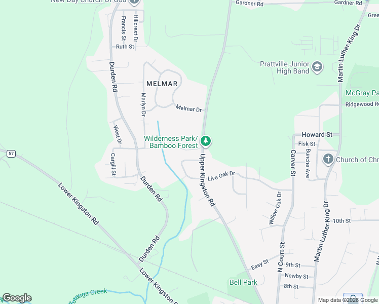 map of restaurants, bars, coffee shops, grocery stores, and more near 115 Eswick Drive in Prattville