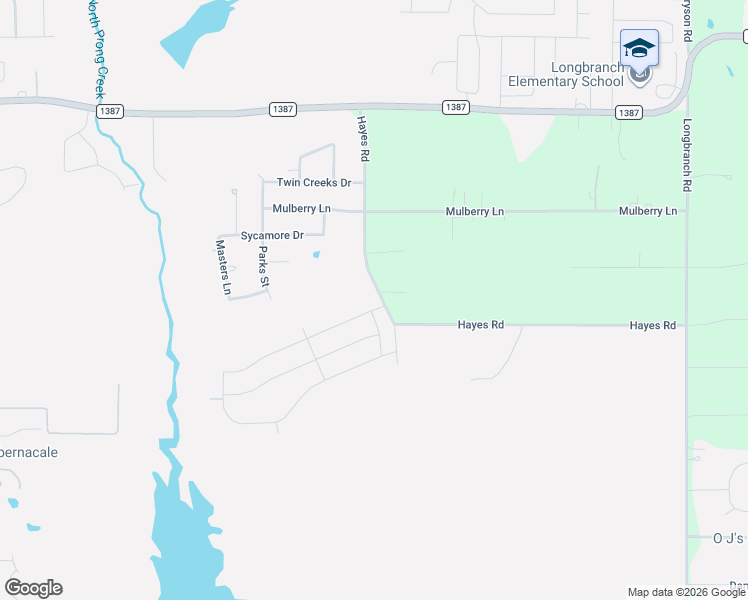 map of restaurants, bars, coffee shops, grocery stores, and more near 6060 Hayes Road in Midlothian