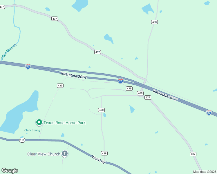map of restaurants, bars, coffee shops, grocery stores, and more near 19395 Ridge Point Circle in Lindale