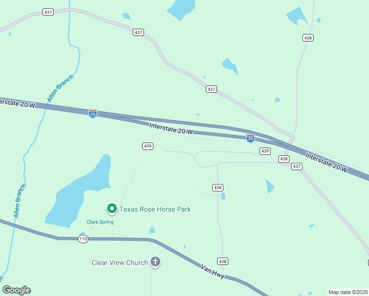 map of restaurants, bars, coffee shops, grocery stores, and more near 19668 Dove Ridge Lane in Lindale
