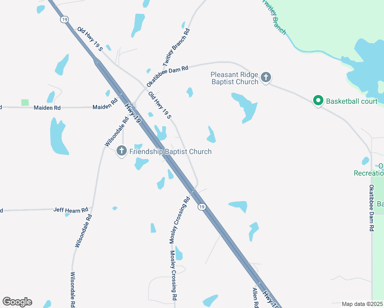 map of restaurants, bars, coffee shops, grocery stores, and more near 8576-8612 Old Highway 19 South in Collinsville
