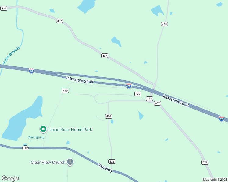 map of restaurants, bars, coffee shops, grocery stores, and more near 19395 Ridge Point Circle in Lindale