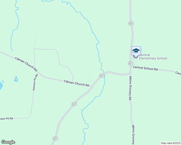 map of restaurants, bars, coffee shops, grocery stores, and more near 1061 Tillman Church Road in Heflin