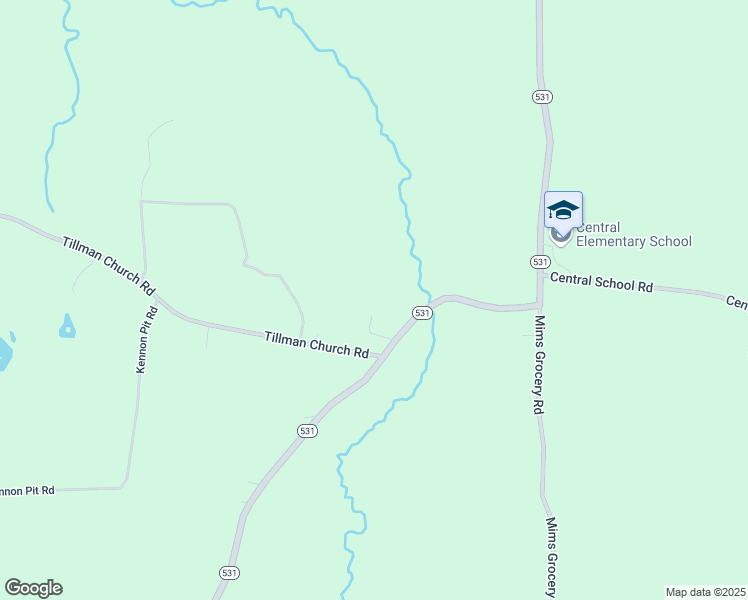 map of restaurants, bars, coffee shops, grocery stores, and more near 1061 Tillman Church Road in Heflin