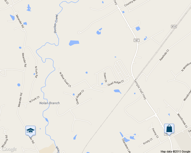map of restaurants, bars, coffee shops, grocery stores, and more near 910 West White Tail Drive in Granbury
