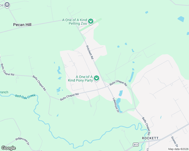 map of restaurants, bars, coffee shops, grocery stores, and more near 923 Bells Chapel Circle in Waxahachie