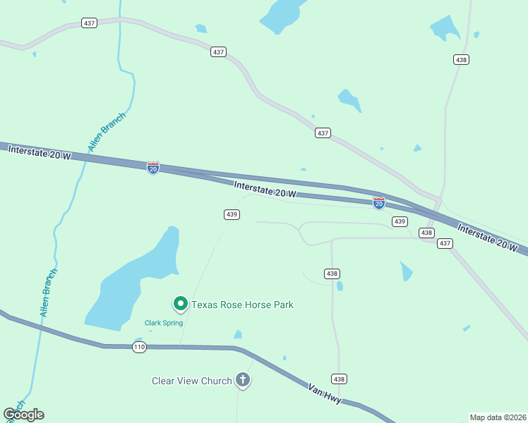 map of restaurants, bars, coffee shops, grocery stores, and more near 19668 Dove Ridge Lane in Lindale