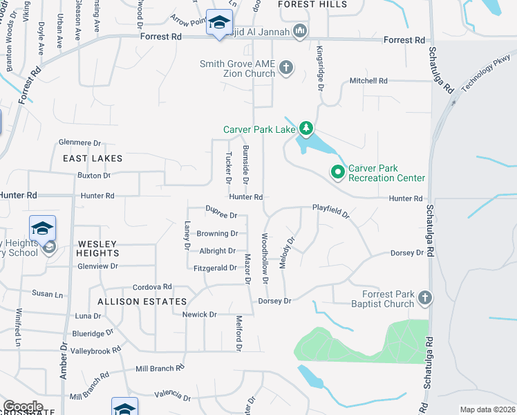 map of restaurants, bars, coffee shops, grocery stores, and more near 6349 Dupree Drive in Columbus