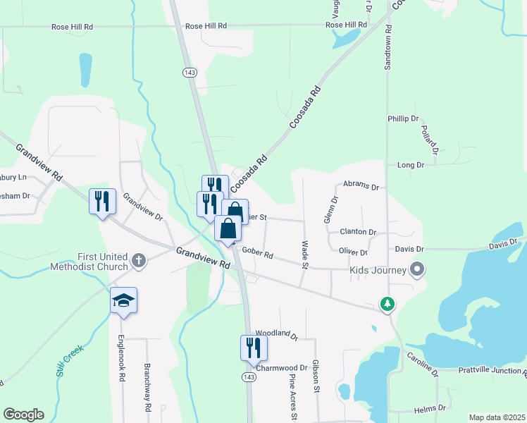 map of restaurants, bars, coffee shops, grocery stores, and more near 3841 Frasier Street in Millbrook