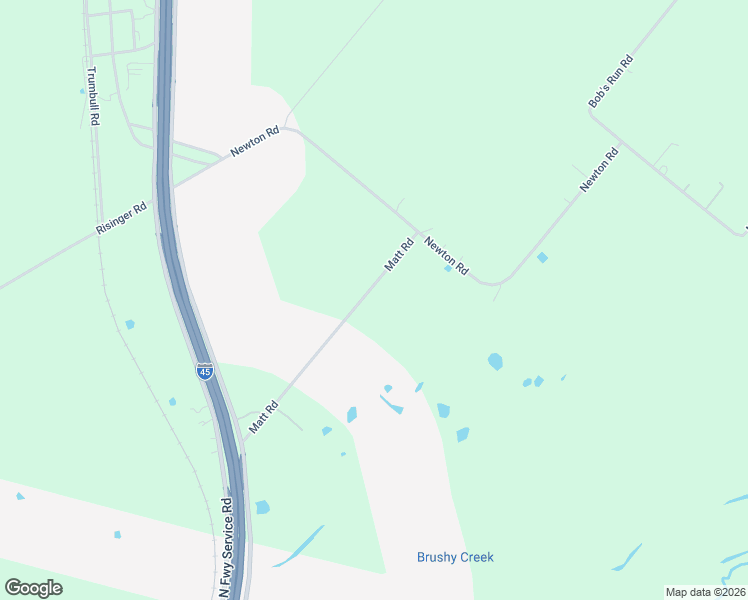 map of restaurants, bars, coffee shops, grocery stores, and more near 203 Matt Road in Ferris