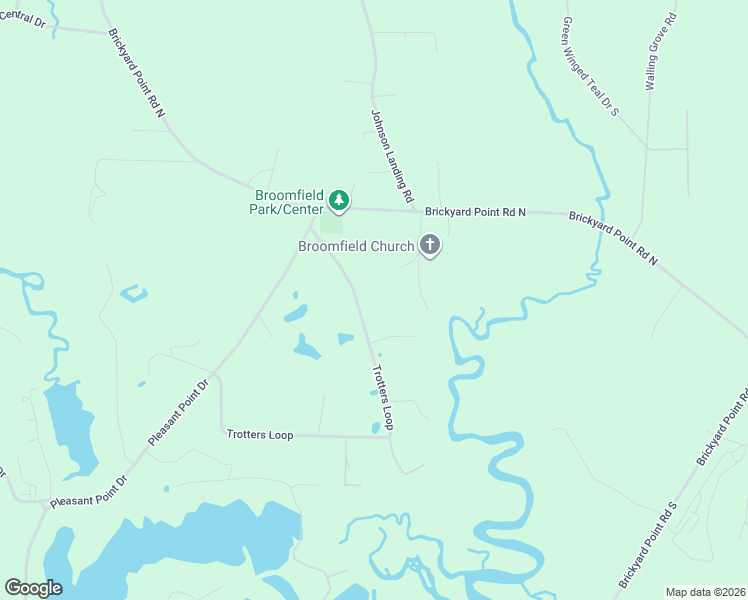 map of restaurants, bars, coffee shops, grocery stores, and more near 41 Trotters Loop in Beaufort
