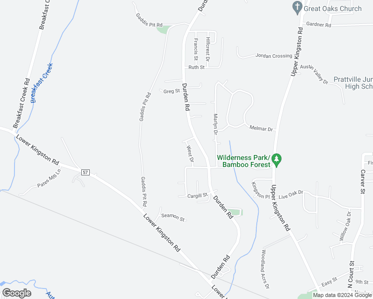 map of restaurants, bars, coffee shops, grocery stores, and more near 465 West Drive in Prattville