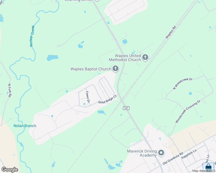 map of restaurants, bars, coffee shops, grocery stores, and more near 826 Meadowlark Circle in Granbury