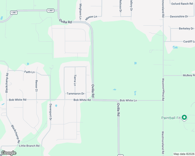 map of restaurants, bars, coffee shops, grocery stores, and more near Farm to Market 664 in Waxahachie
