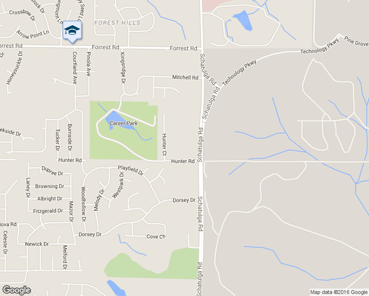 map of restaurants, bars, coffee shops, grocery stores, and more near 2133 Schatulga Rd in Columbus