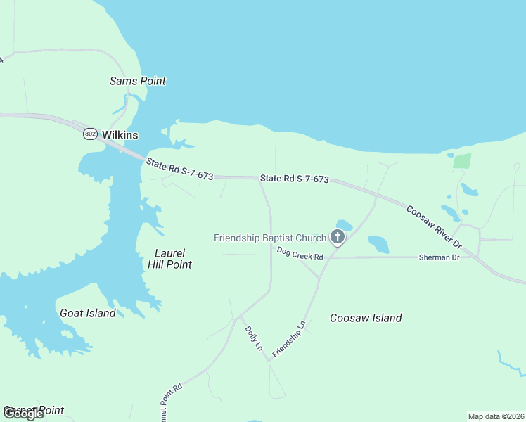map of restaurants, bars, coffee shops, grocery stores, and more near 24 Gannet Point Rd in Beaufort