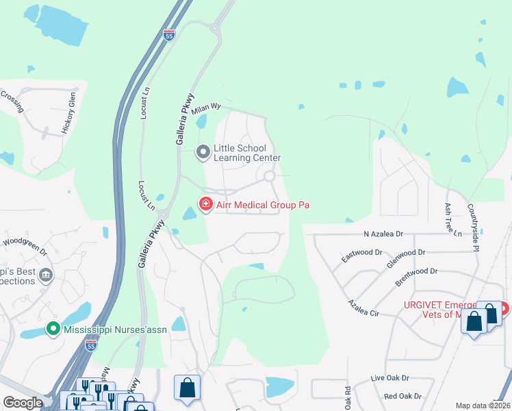 map of restaurants, bars, coffee shops, grocery stores, and more near Novara Circle in Madison
