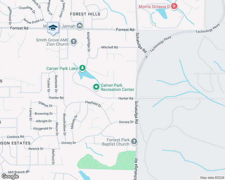 map of restaurants, bars, coffee shops, grocery stores, and more near 2131 Hunter Court in Columbus
