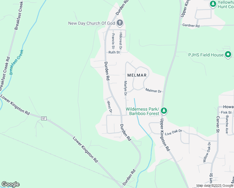 map of restaurants, bars, coffee shops, grocery stores, and more near 468 Durden Road in Prattville