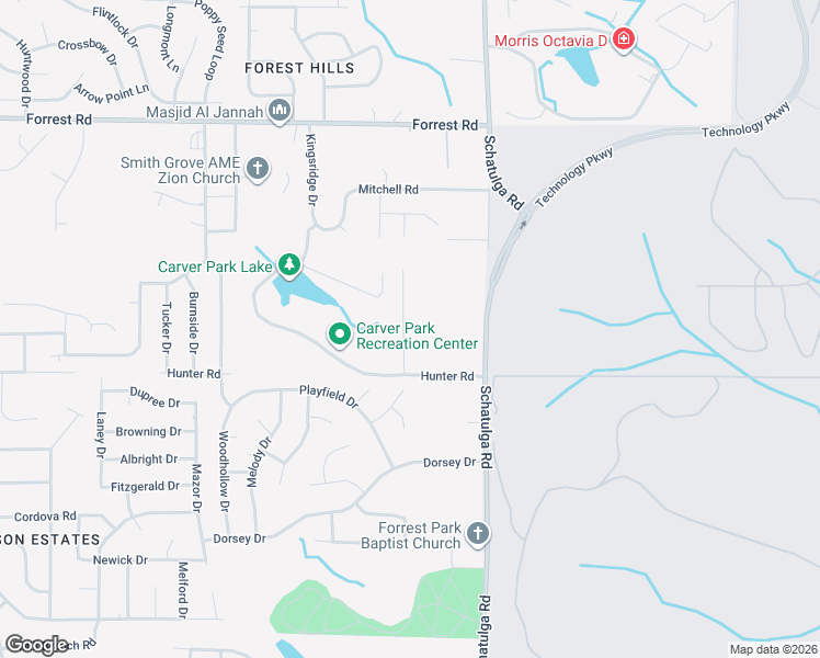 map of restaurants, bars, coffee shops, grocery stores, and more near 2131 Hunter Court in Columbus