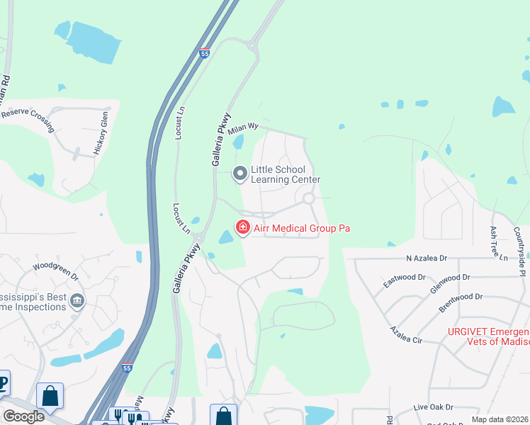 map of restaurants, bars, coffee shops, grocery stores, and more near Fontanelle Boulevard in Madison