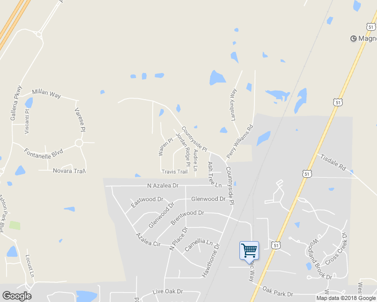 map of restaurants, bars, coffee shops, grocery stores, and more near 409 Jordan Ridge Place in Madison