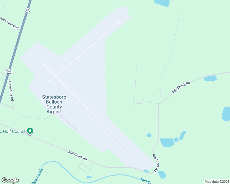 map of restaurants, bars, coffee shops, grocery stores, and more near Mikell Lane in Statesboro