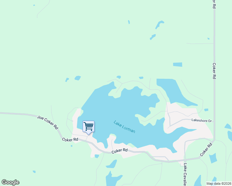 map of restaurants, bars, coffee shops, grocery stores, and more near Lakeshore Court in Madison