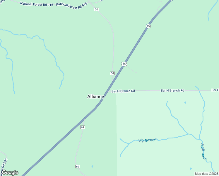 map of restaurants, bars, coffee shops, grocery stores, and more near 1600 Alabama 15 in Auburn