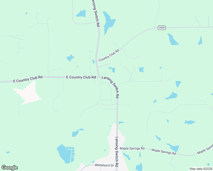 map of restaurants, bars, coffee shops, grocery stores, and more near 123 Circle Club Lane in Longview