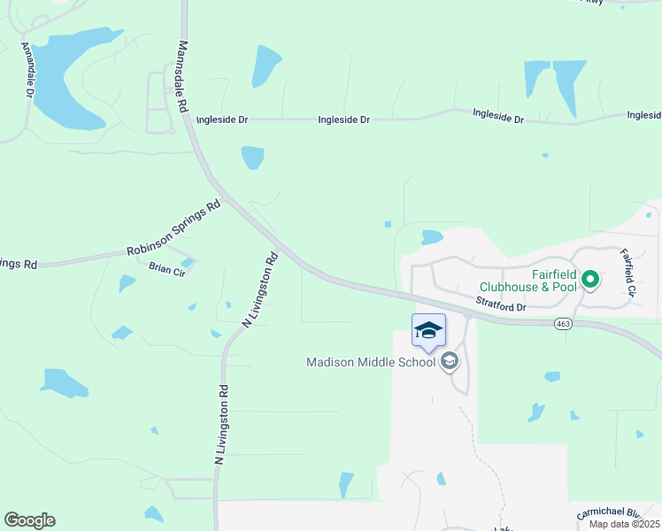 map of restaurants, bars, coffee shops, grocery stores, and more near 1294 Mannsdale Road in Madison