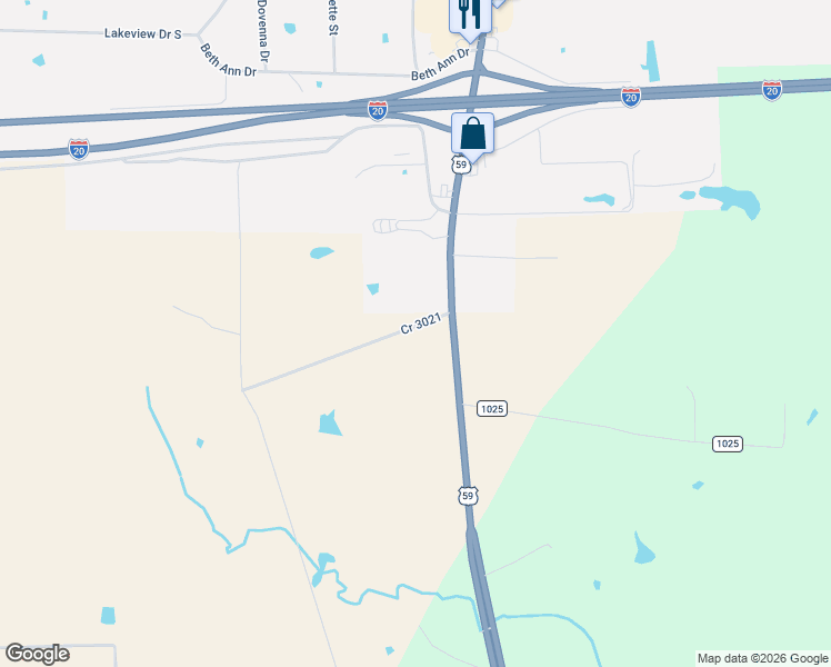 map of restaurants, bars, coffee shops, grocery stores, and more near 150 Shady Drive in Marshall