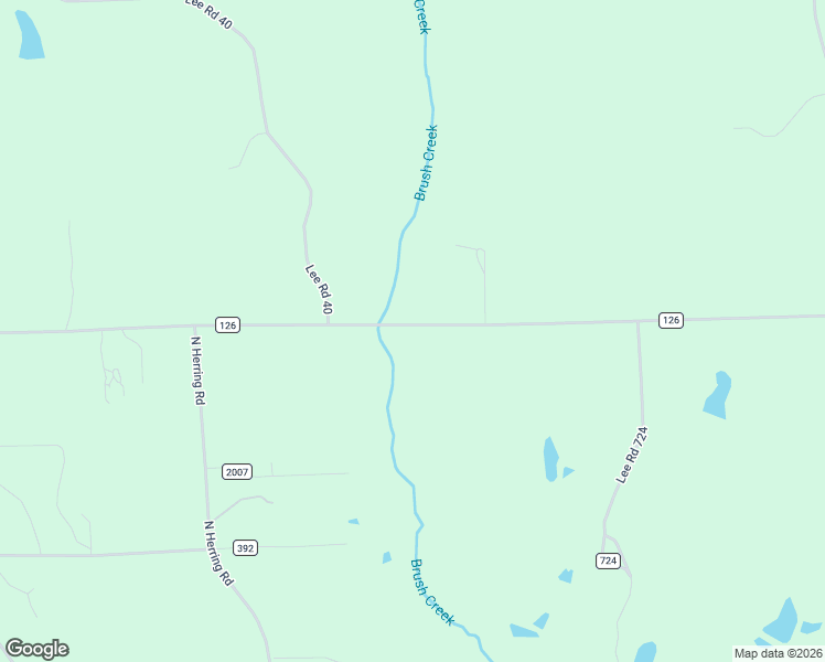 map of restaurants, bars, coffee shops, grocery stores, and more near 1285 Lee County 126 in Salem