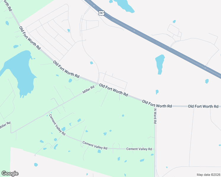 map of restaurants, bars, coffee shops, grocery stores, and more near 3750 Old Fort Worth Road in Midlothian