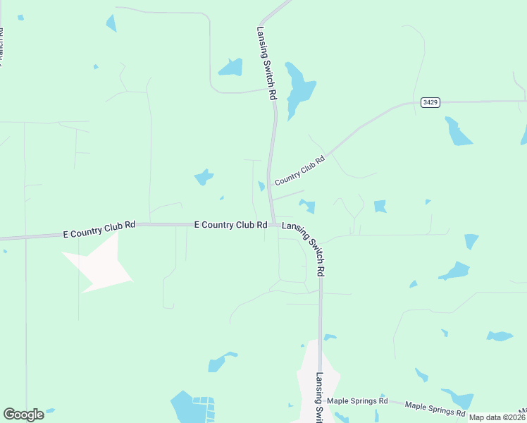 map of restaurants, bars, coffee shops, grocery stores, and more near 1837 Lansing Switch Road in Longview