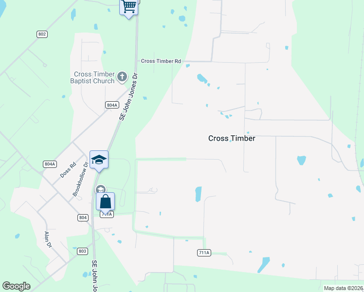 map of restaurants, bars, coffee shops, grocery stores, and more near 7791 Weatherby Road in Burleson