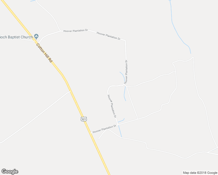 map of restaurants, bars, coffee shops, grocery stores, and more near Hoover Plantation Drive in Ridgeland