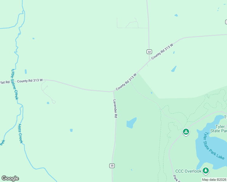 map of restaurants, bars, coffee shops, grocery stores, and more near 11314 County Road 313 West in Tyler