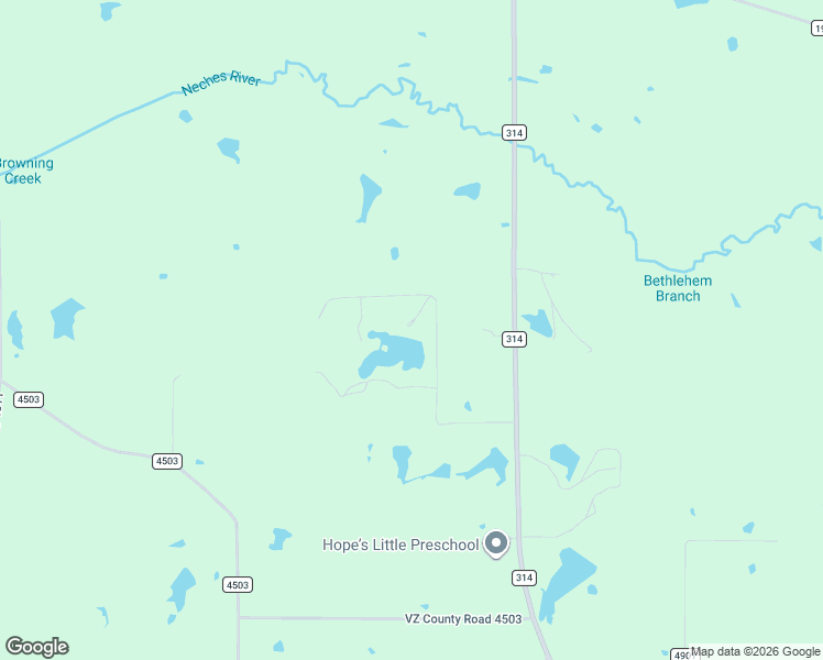 map of restaurants, bars, coffee shops, grocery stores, and more near 295 Private Road 8505 in Van