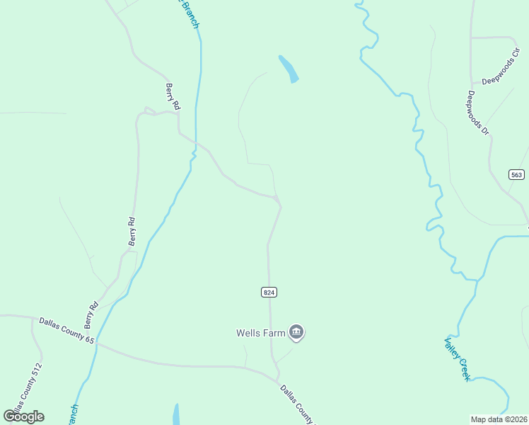 map of restaurants, bars, coffee shops, grocery stores, and more near 996 Berry Road in Valley Grande