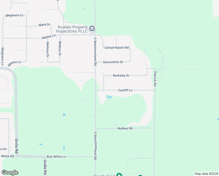 map of restaurants, bars, coffee shops, grocery stores, and more near 119 Cardiff Lane in Waxahachie