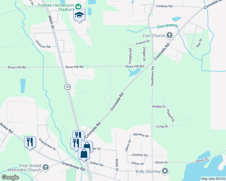 map of restaurants, bars, coffee shops, grocery stores, and more near 145 Bishop Court in Millbrook