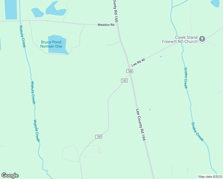 map of restaurants, bars, coffee shops, grocery stores, and more near 92 County Road 100 in Opelika
