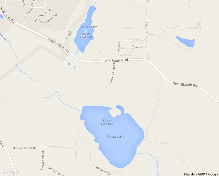 map of restaurants, bars, coffee shops, grocery stores, and more near 121 Waters Edge Court in Kathleen