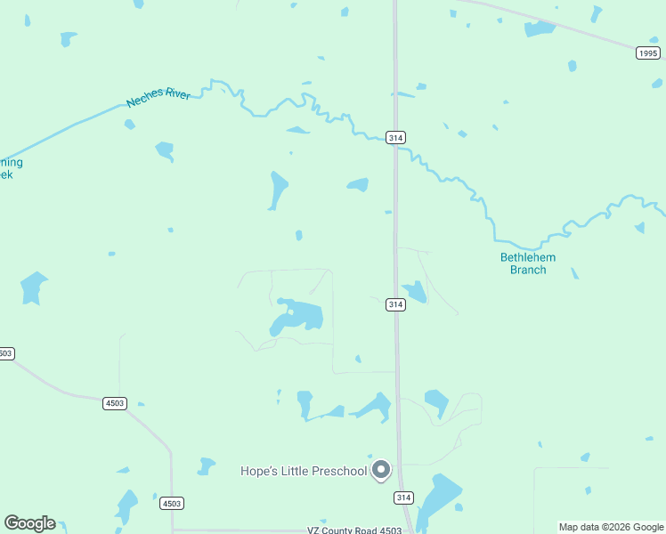 map of restaurants, bars, coffee shops, grocery stores, and more near 295 Private Road 8505 in Van