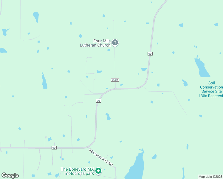 map of restaurants, bars, coffee shops, grocery stores, and more near 3333 Farm to Market 90 in Mabank