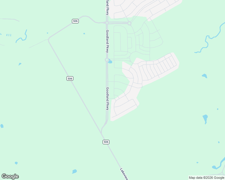map of restaurants, bars, coffee shops, grocery stores, and more near County Road 506 in Venus