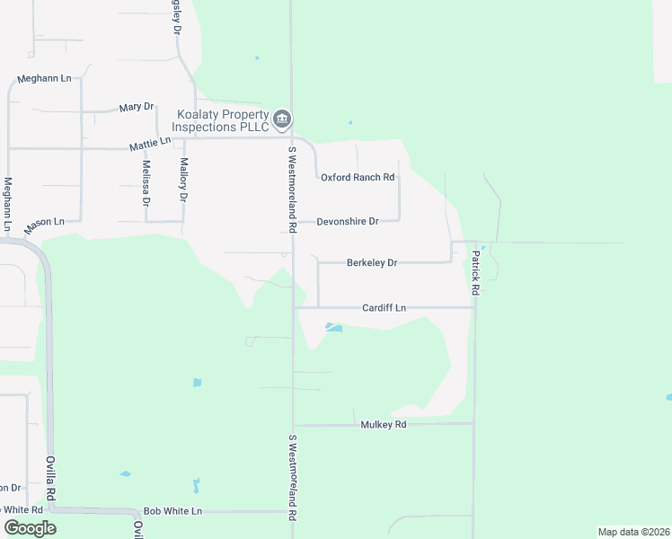 map of restaurants, bars, coffee shops, grocery stores, and more near 119 Cardiff Lane in Waxahachie