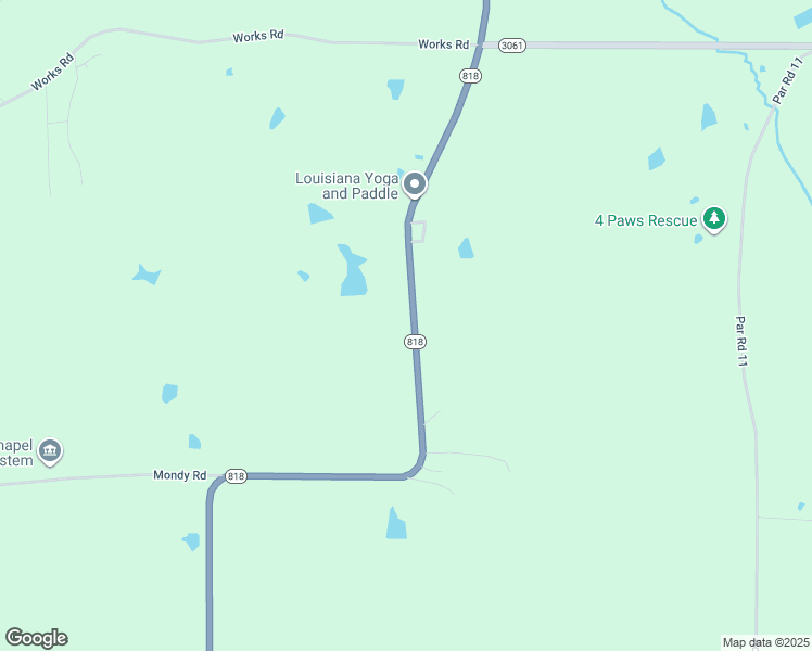 map of restaurants, bars, coffee shops, grocery stores, and more near 3582 Louisiana 818 in Ruston