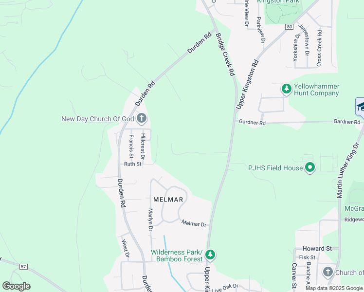 map of restaurants, bars, coffee shops, grocery stores, and more near 102 Jordan Crossing in Prattville